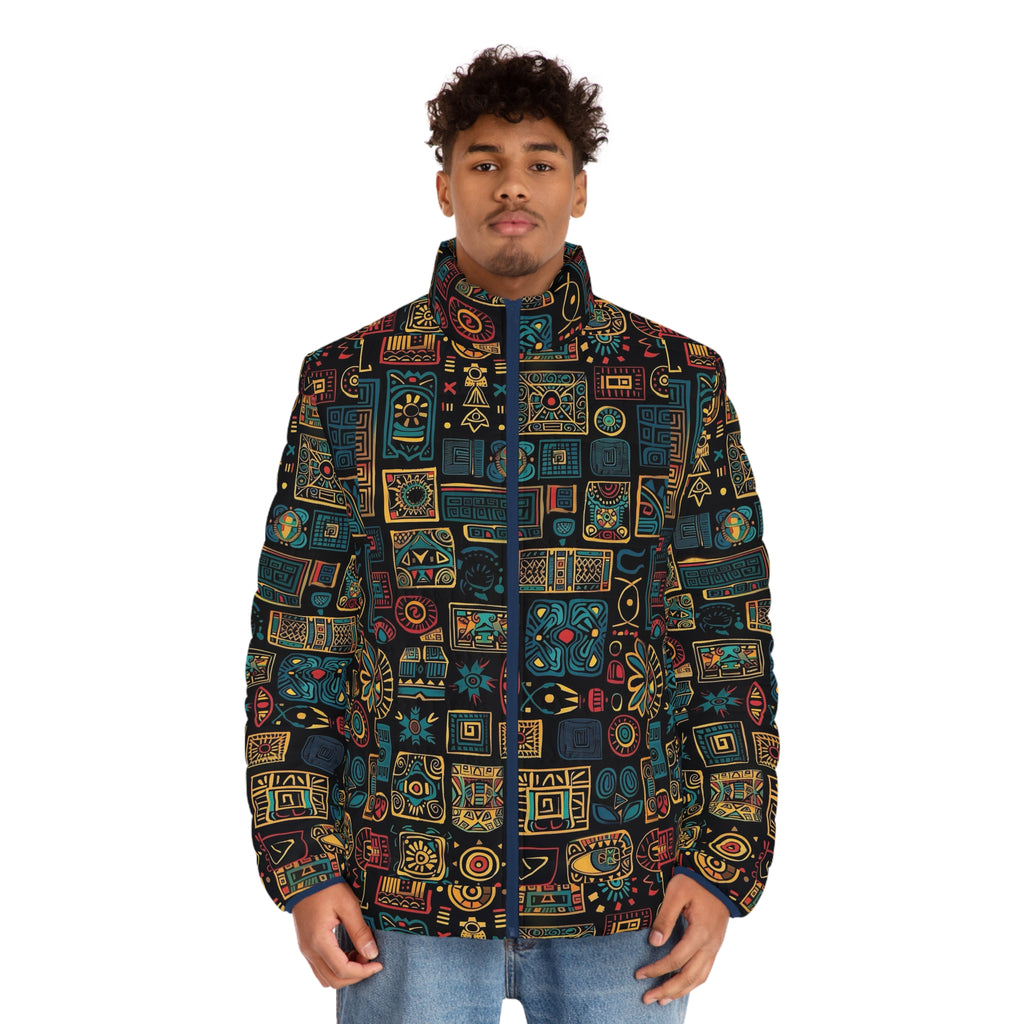Men's Puffer Jacket (AOP)