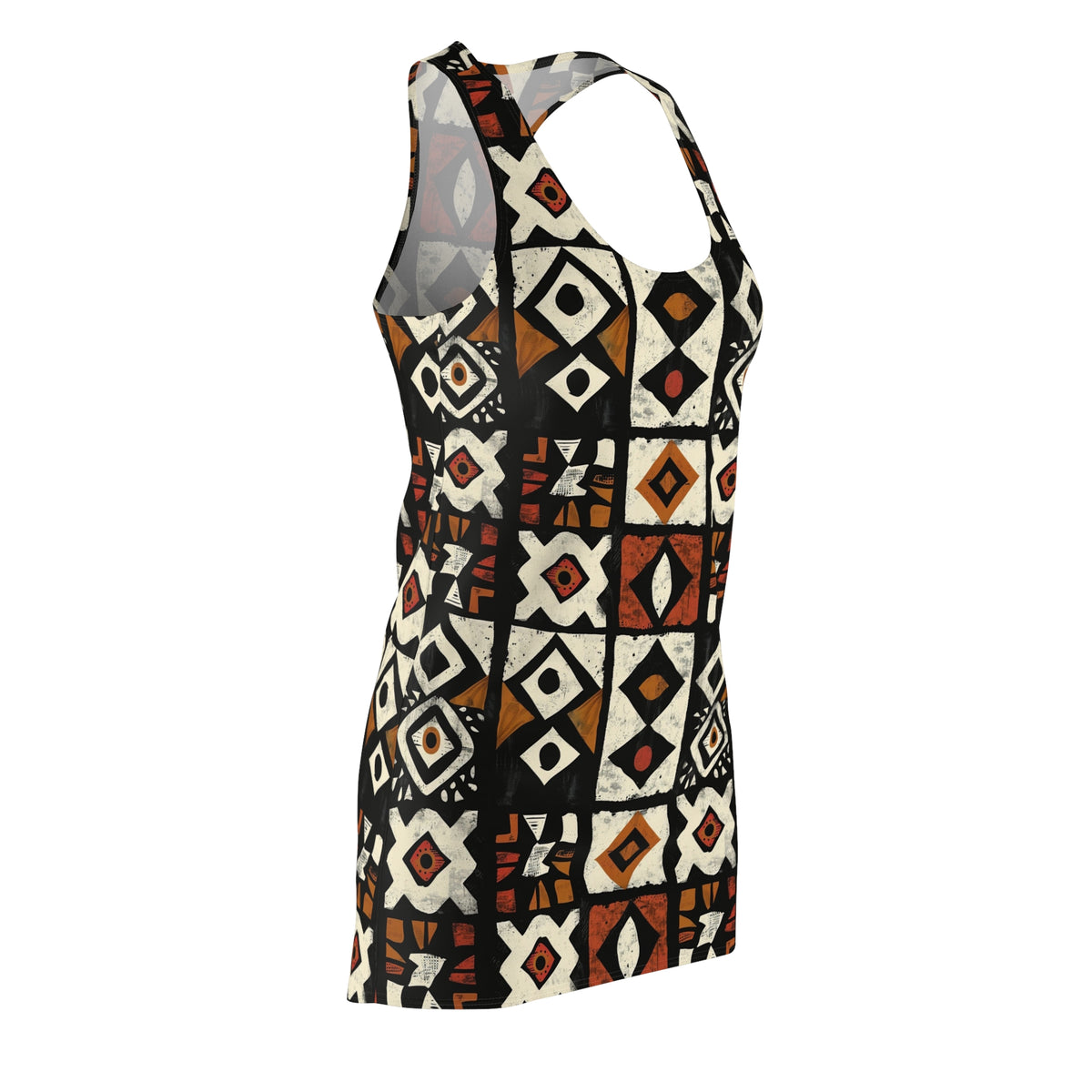 Women's Cut & Sew Racerback Dress (AOP)