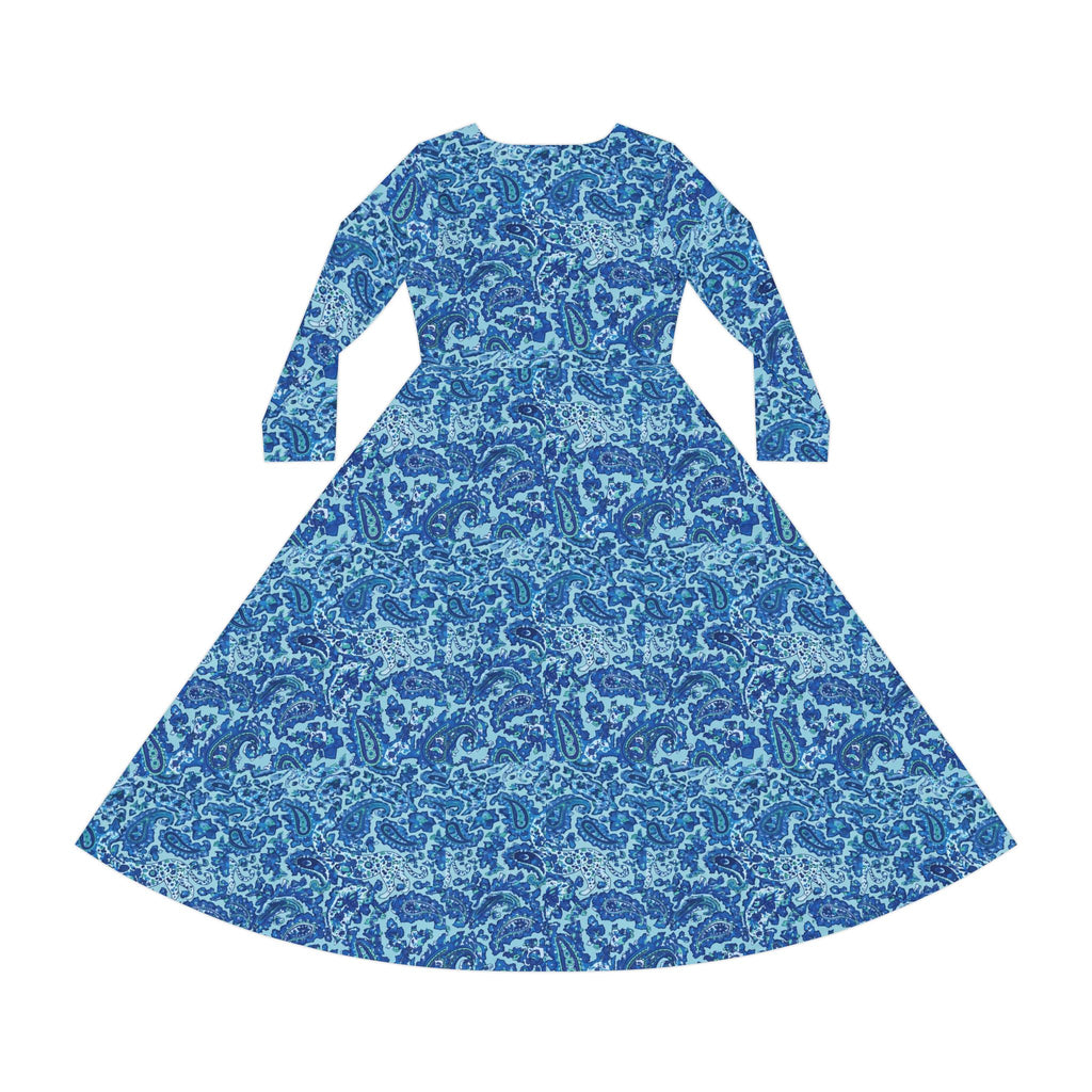 Women's Long Sleeve Dance Dress (AOP)