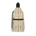 Boho Geo Pattern Sling Bag — Lightweight Crossbody for Travel & Everyday