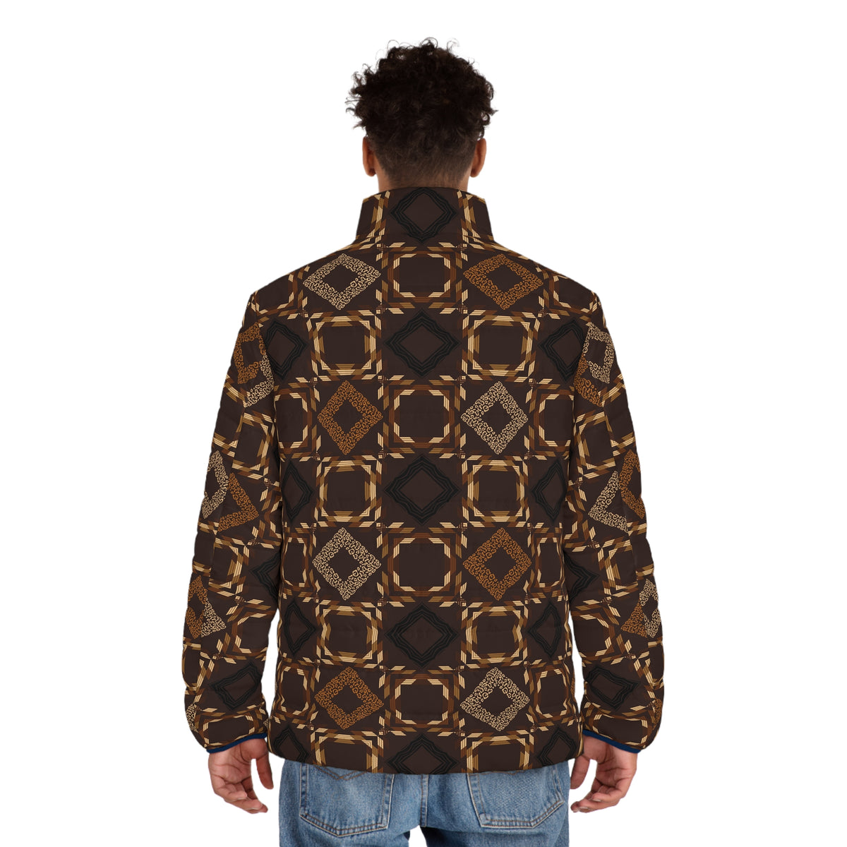 Men's Puffer Jacket (AOP)