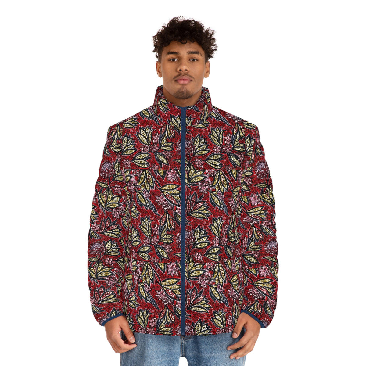 Men's Puffer Jacket (AOP)