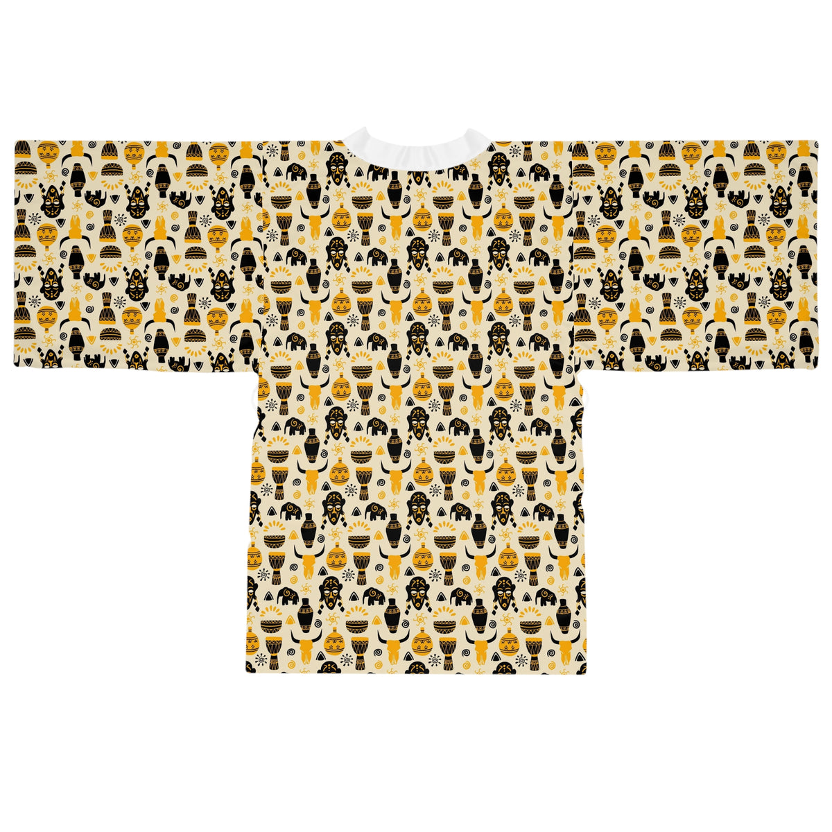 Long Sleeve Kimono Robe (AOP)