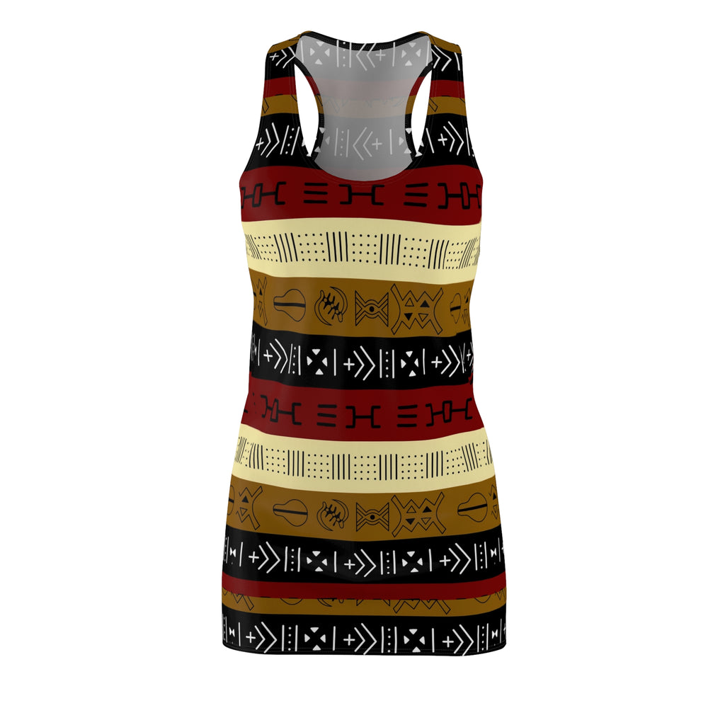 Women's Cut & Sew Racerback Dress (AOP)