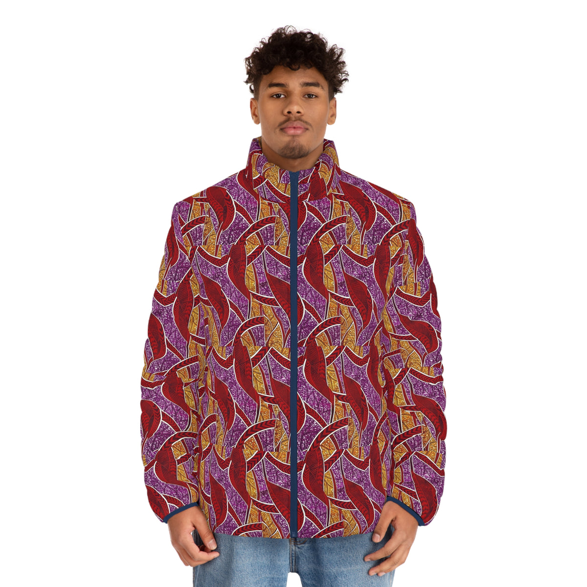 Men's Puffer Jacket (AOP)