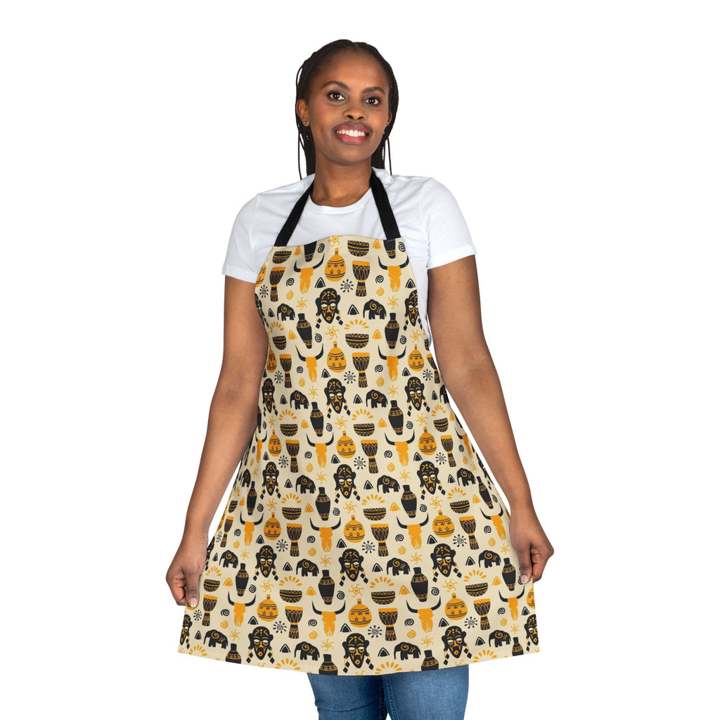 Apron, 5-Color Straps (AOP)