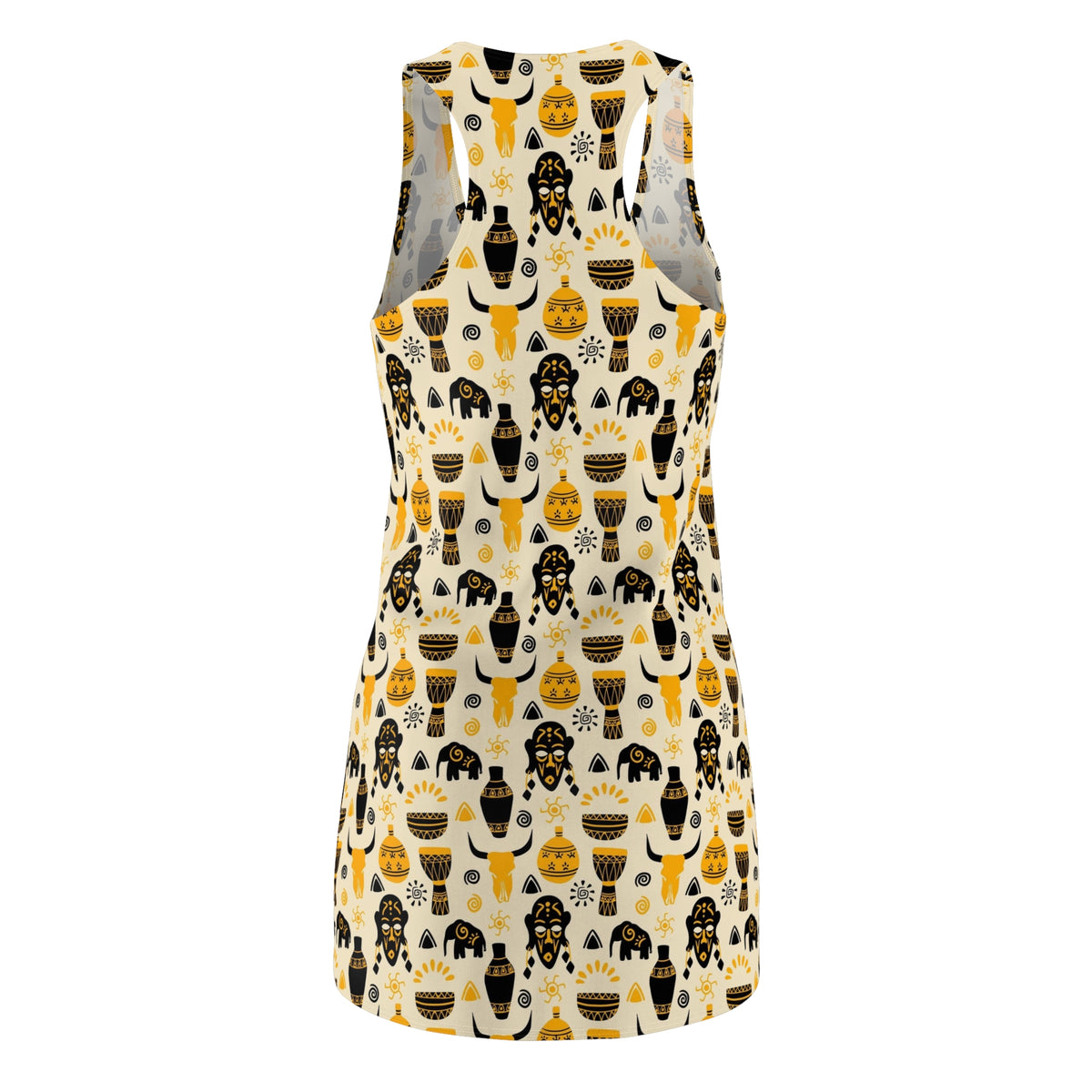 Women's Cut & Sew Racerback Dress (AOP)