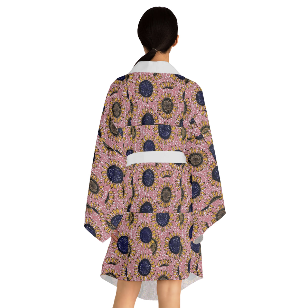 Long Sleeve Kimono Robe (AOP)
