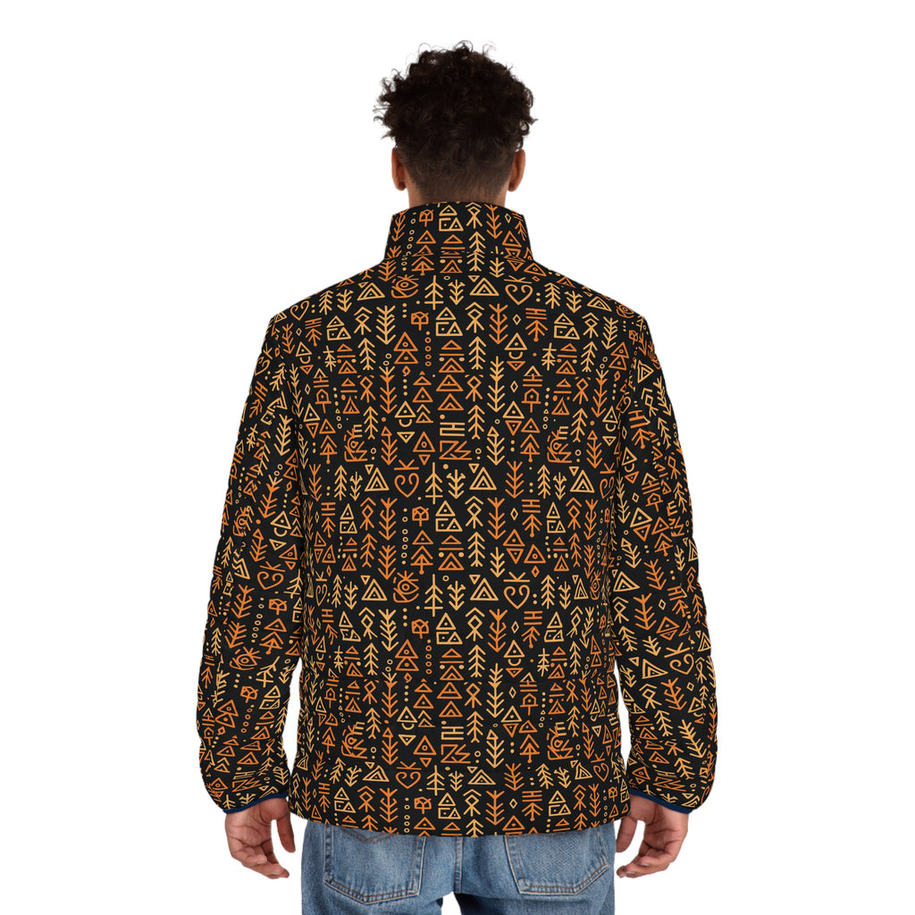 Men's Puffer Jacket (AOP)