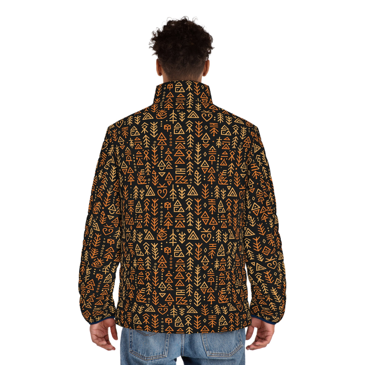 Men's Puffer Jacket (AOP)
