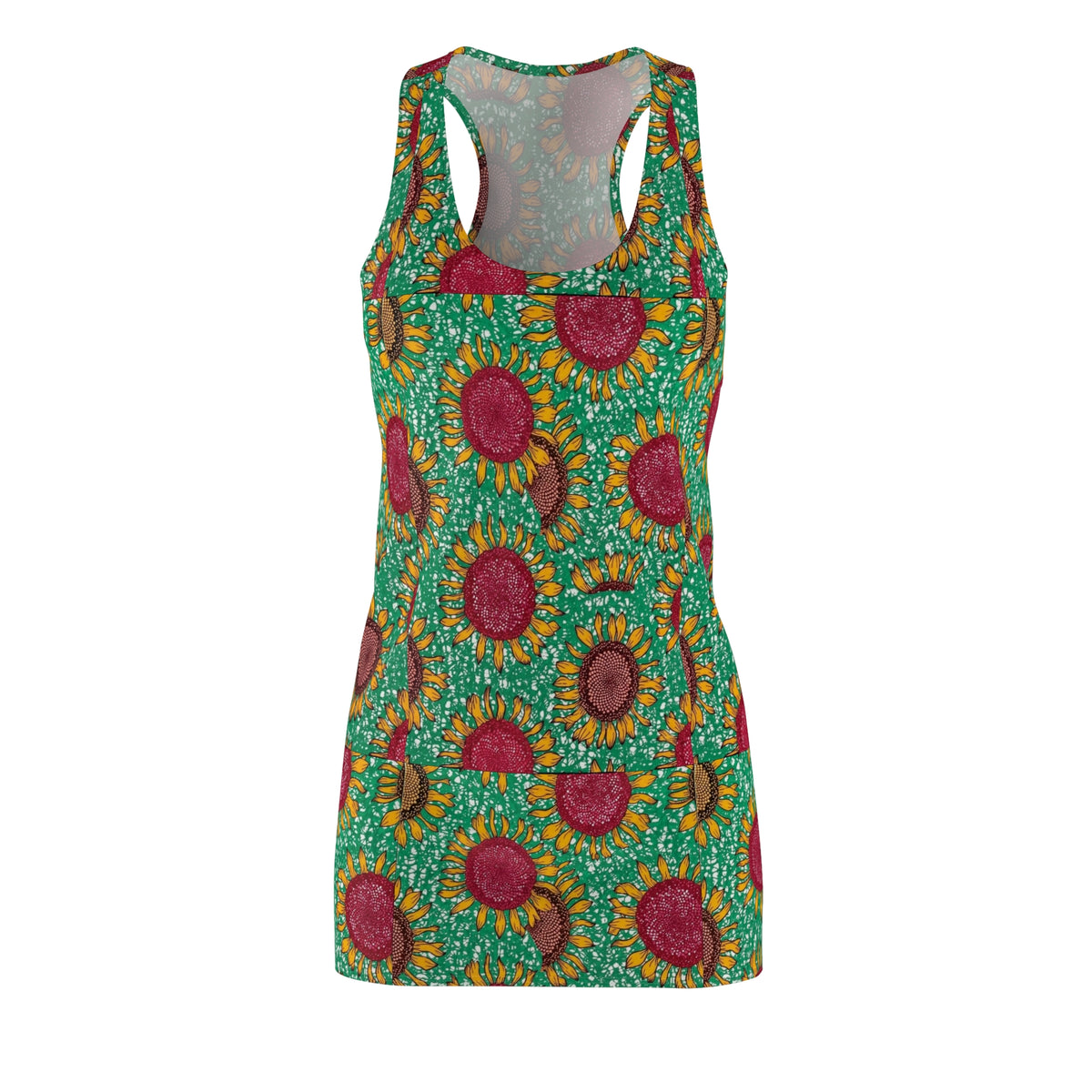 Women's Cut & Sew Racerback Dress (AOP)