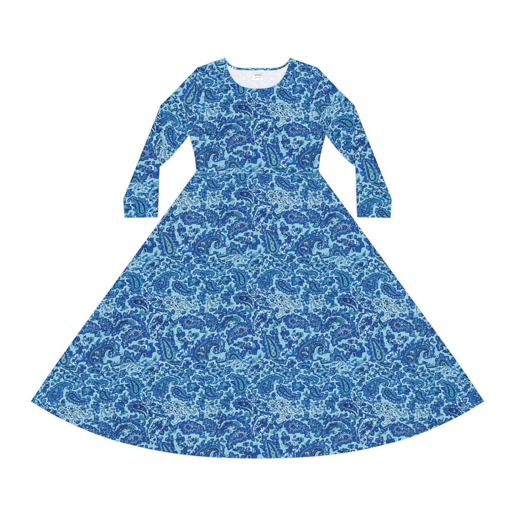 Women's Long Sleeve Dance Dress (AOP)