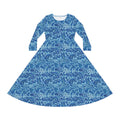 Women's Long Sleeve Dance Dress (AOP)