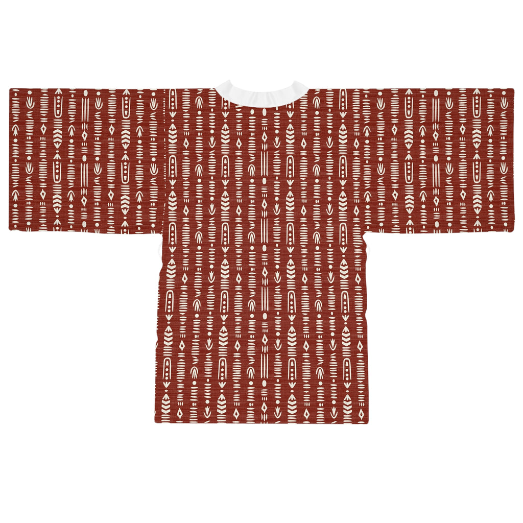 Long Sleeve Kimono Robe (AOP)