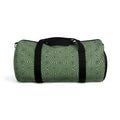Green Geometric Pattern Duffel Bag — Travel Gym Weekender