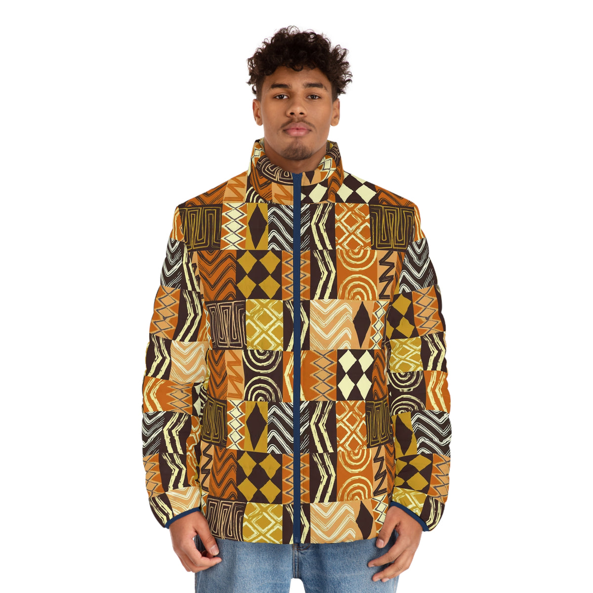 Men's Puffer Jacket (AOP)