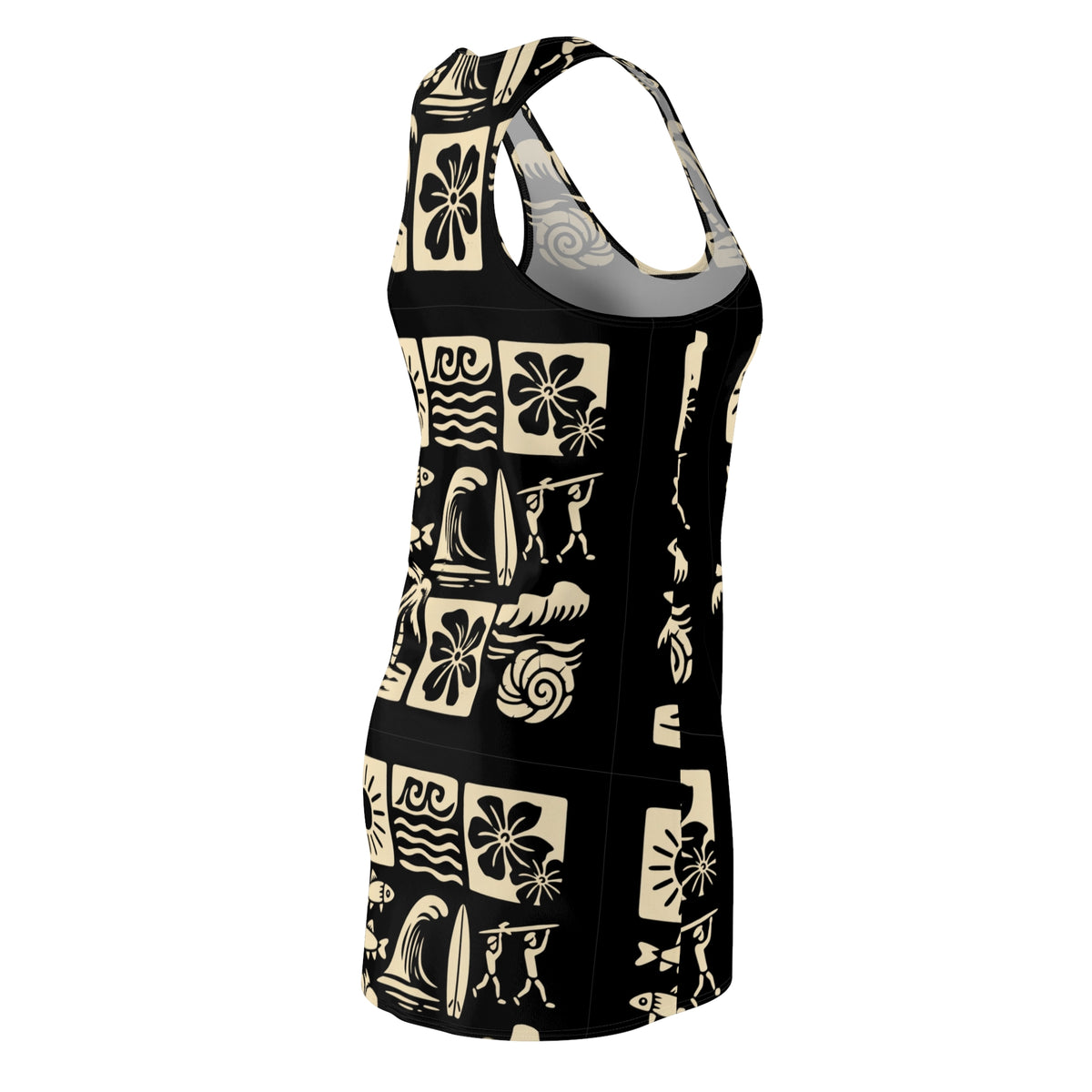 Women's Cut & Sew Racerback Dress (AOP)