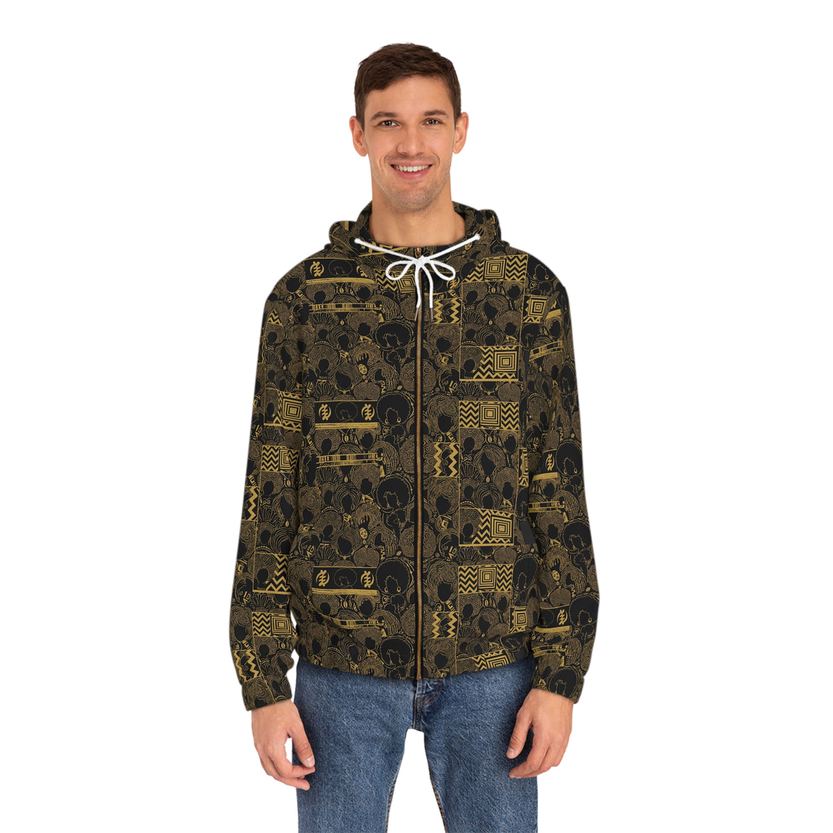 Men's Full-Zip Hoodie (AOP)