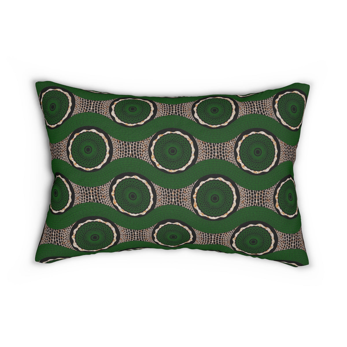 Spun Polyester Lumbar Pillow