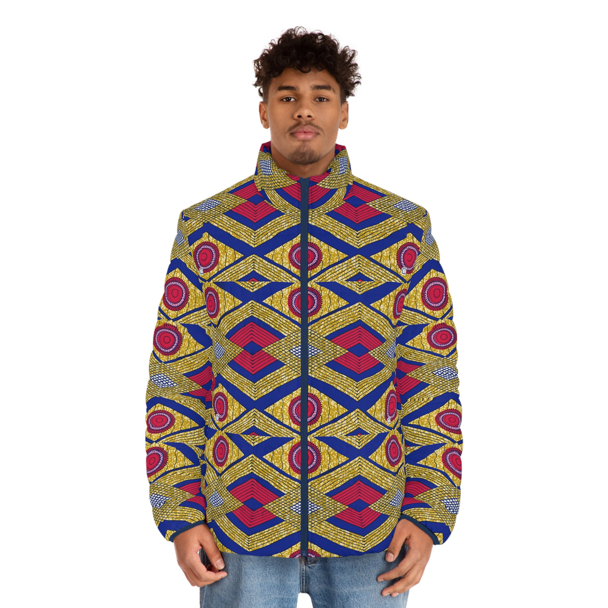 Men's Puffer Jacket (AOP)