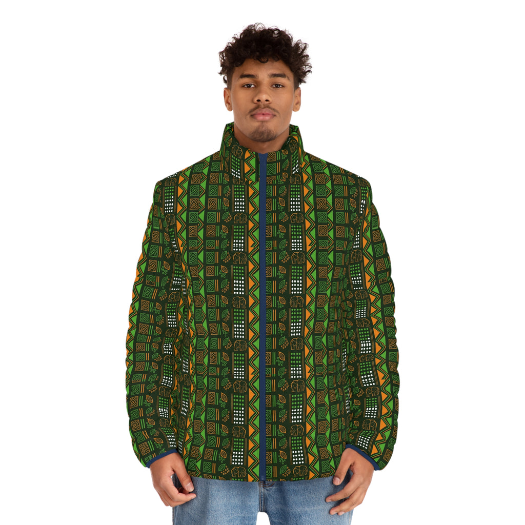 Men's Puffer Jacket (AOP)