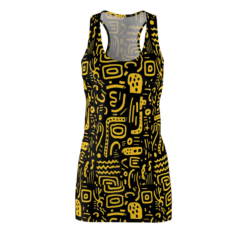 Women's Cut & Sew Racerback Dress (AOP)