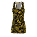 Women's Cut & Sew Racerback Dress (AOP)