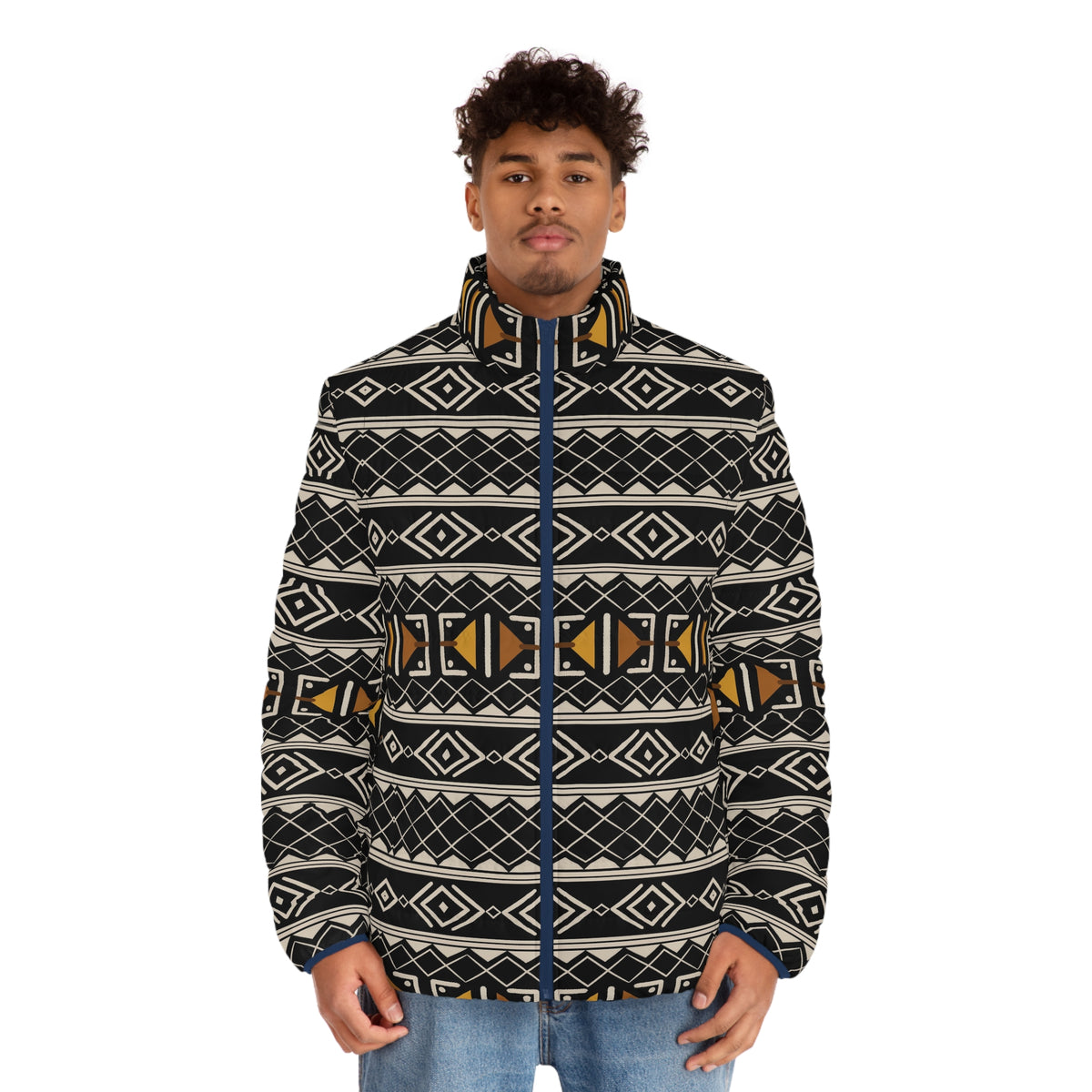 Men's Puffer Jacket (AOP)