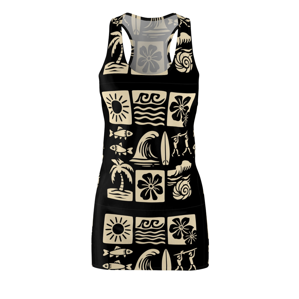 Women's Cut & Sew Racerback Dress (AOP)