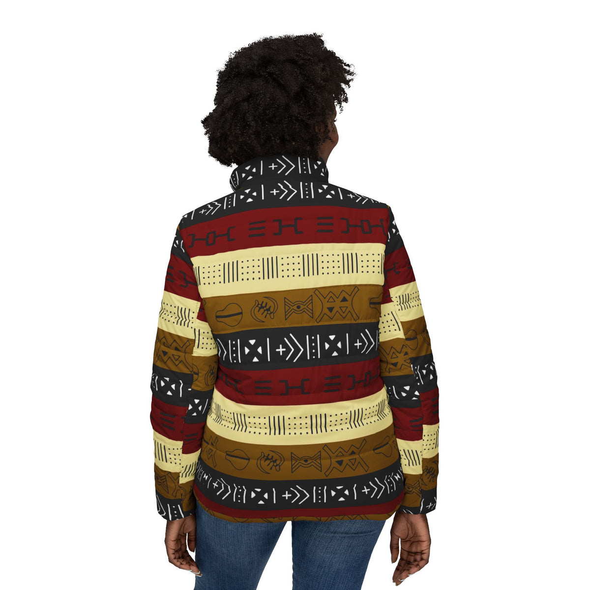 Women’s Puffer Jacket (AOP)