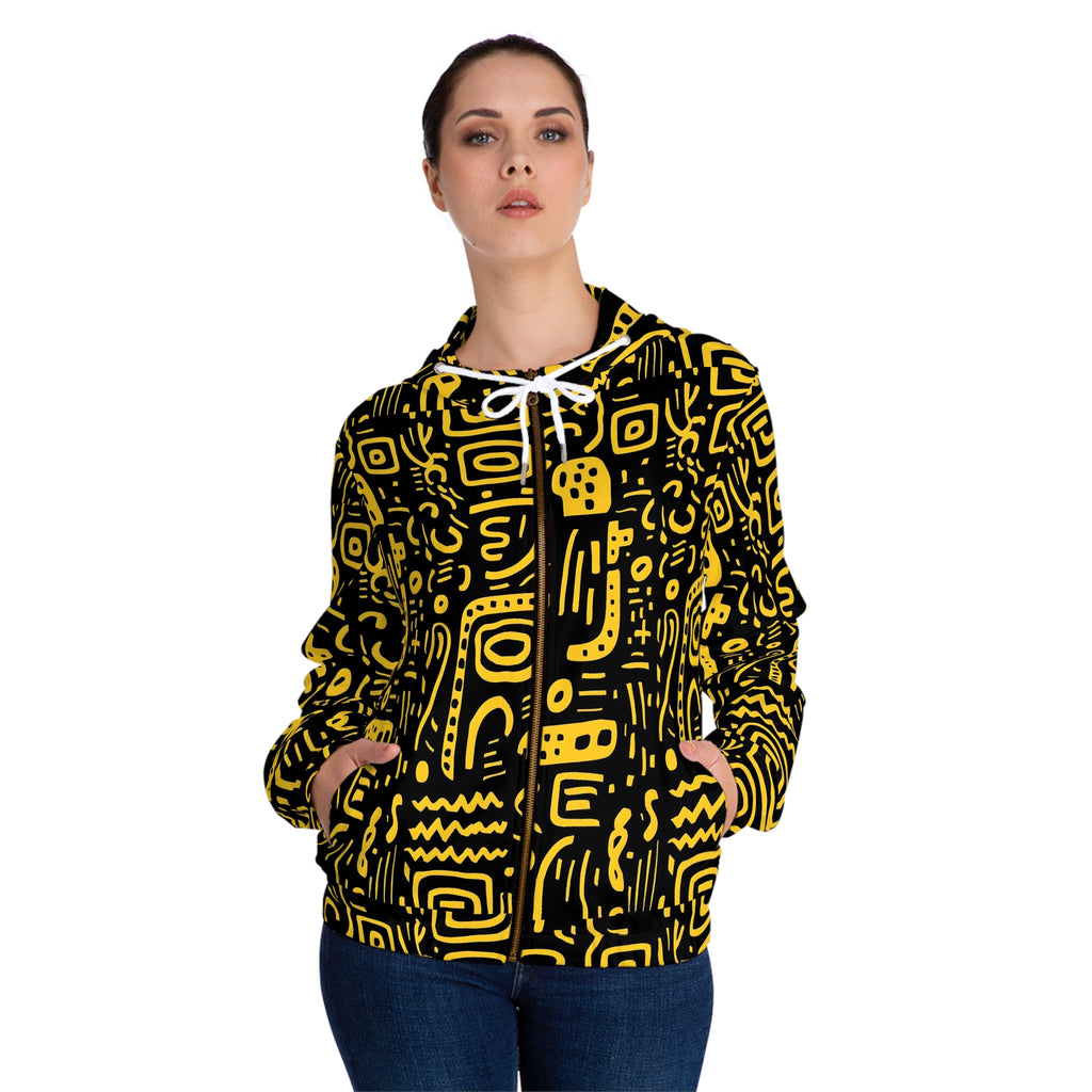 Women’s Full-Zip Hoodie (AOP)