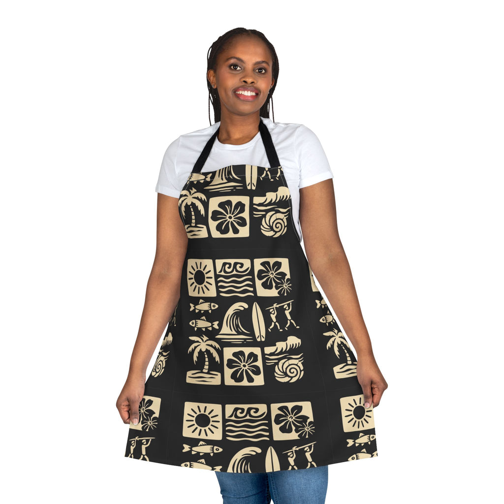 Apron, 5-Color Straps (AOP)