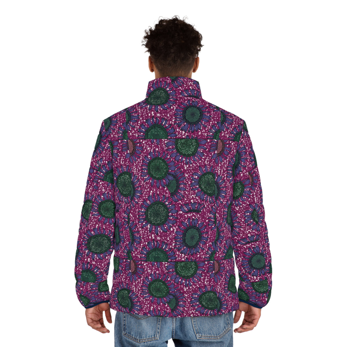 Men's Puffer Jacket (AOP)