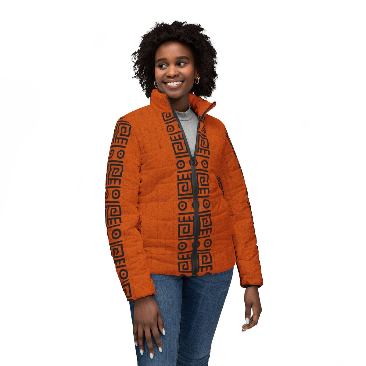 Women’s Puffer Jacket (AOP)