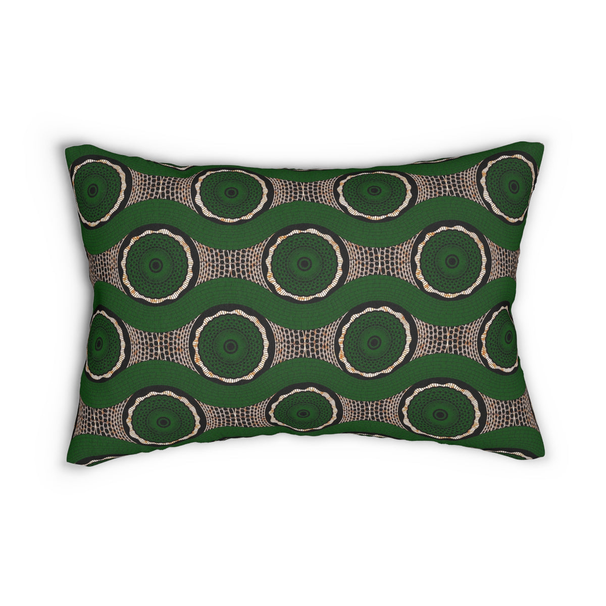 Spun Polyester Lumbar Pillow
