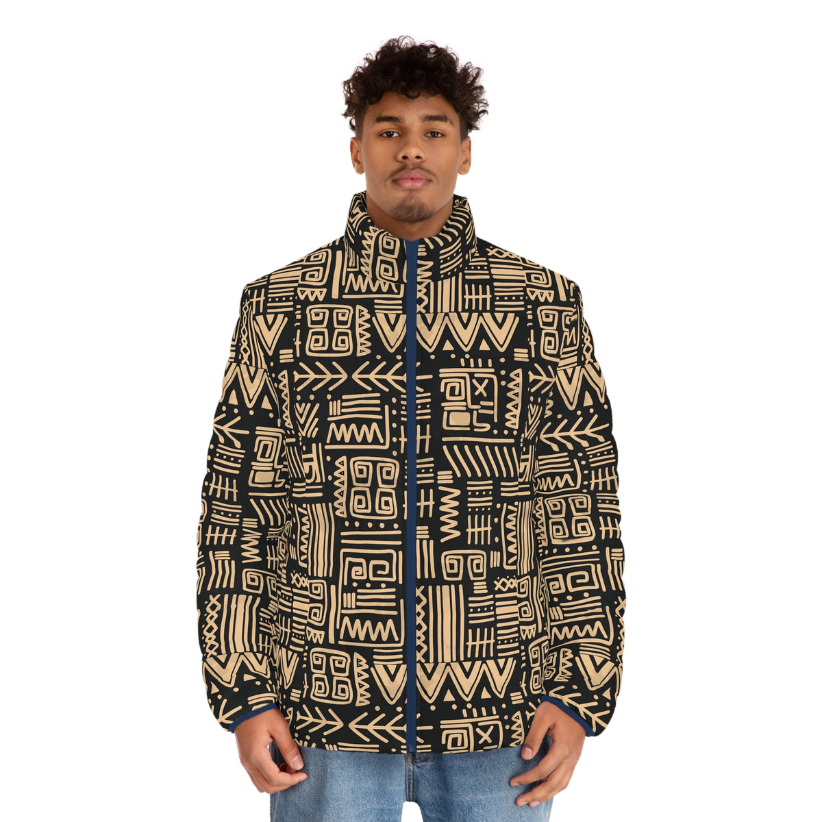 Men's Puffer Jacket (AOP)