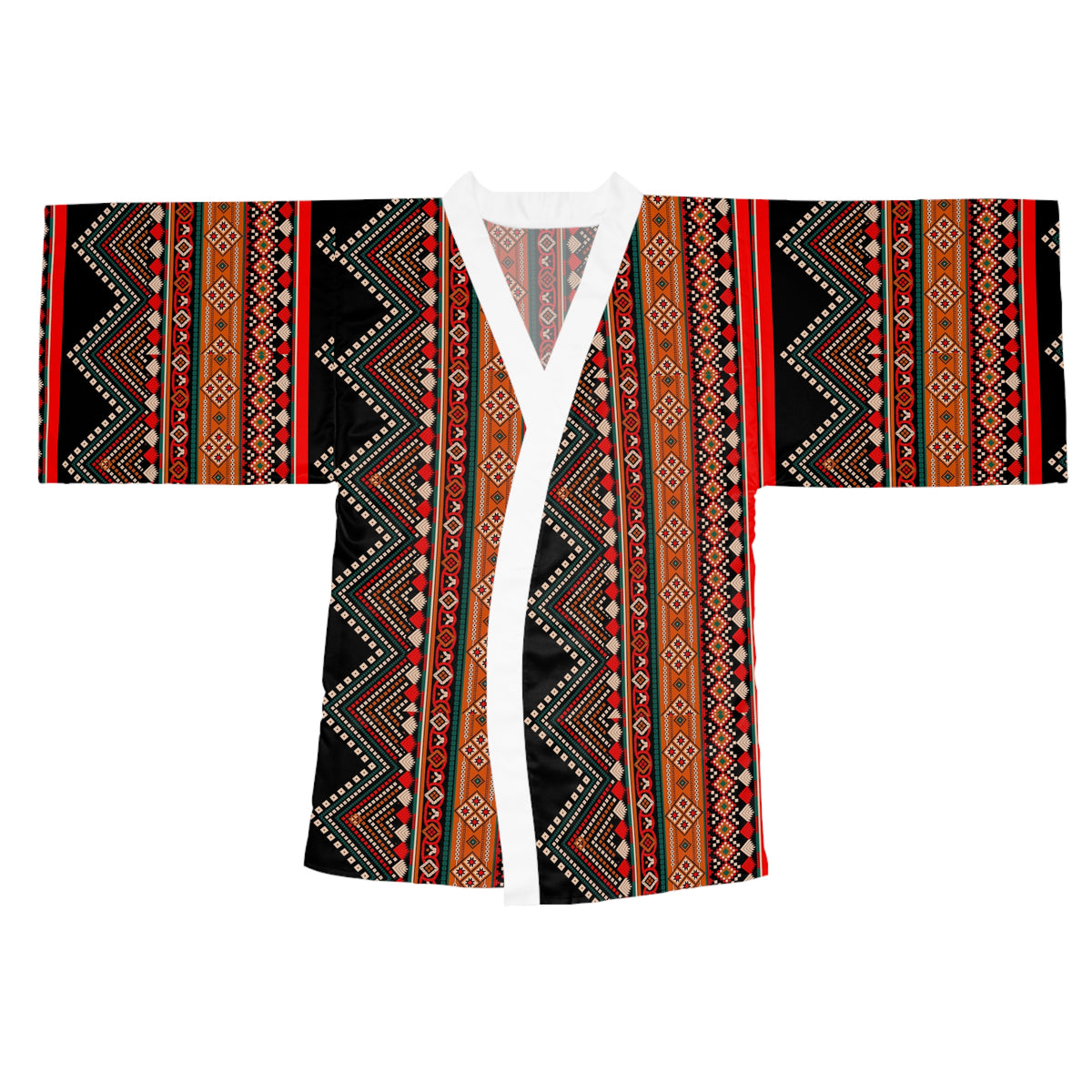 Long Sleeve Kimono Robe (AOP)