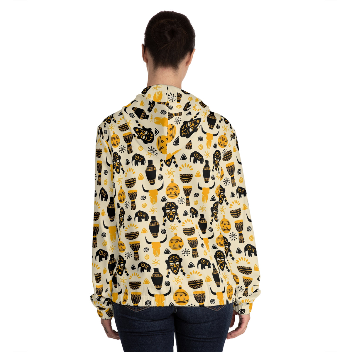 Women’s Full-Zip Hoodie (AOP)