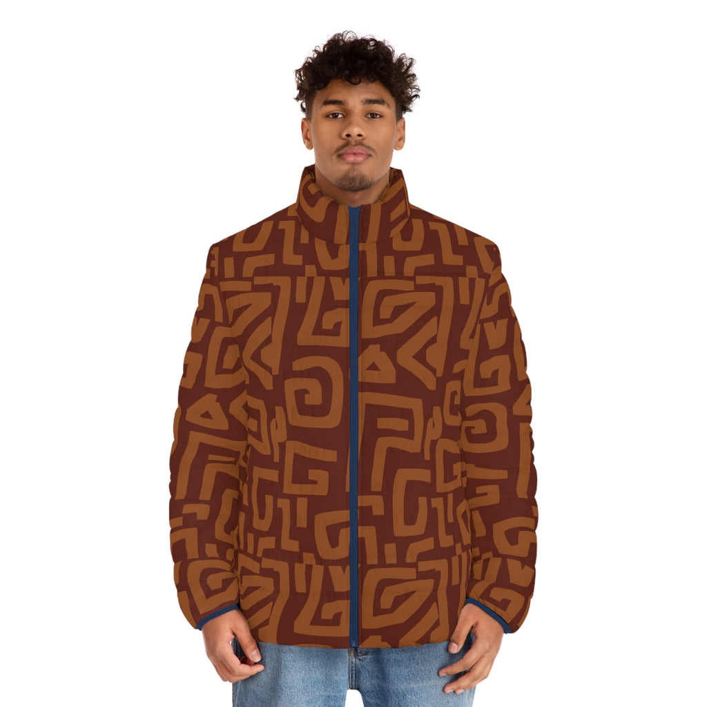 Men's Puffer Jacket (AOP)