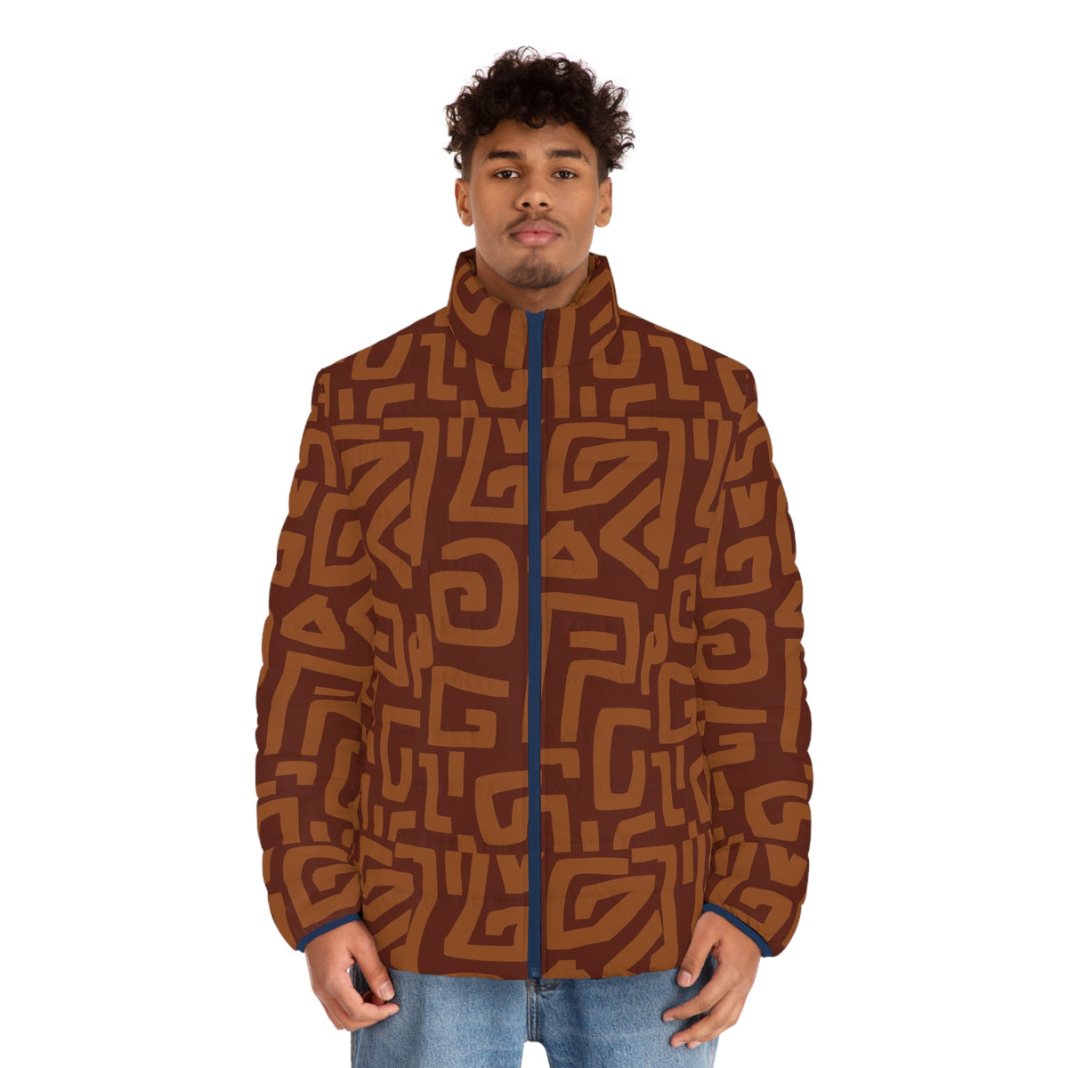Men's Puffer Jacket (AOP)