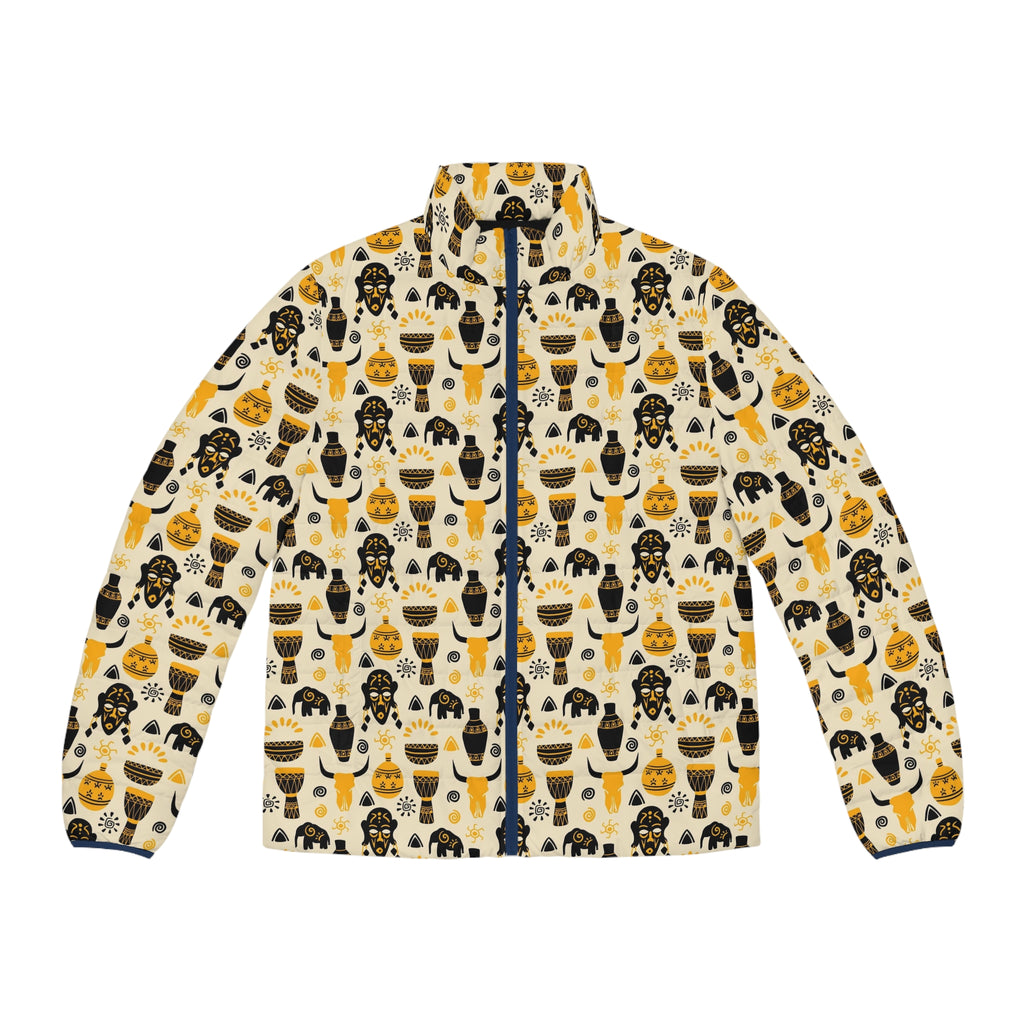 Men's Puffer Jacket (AOP)