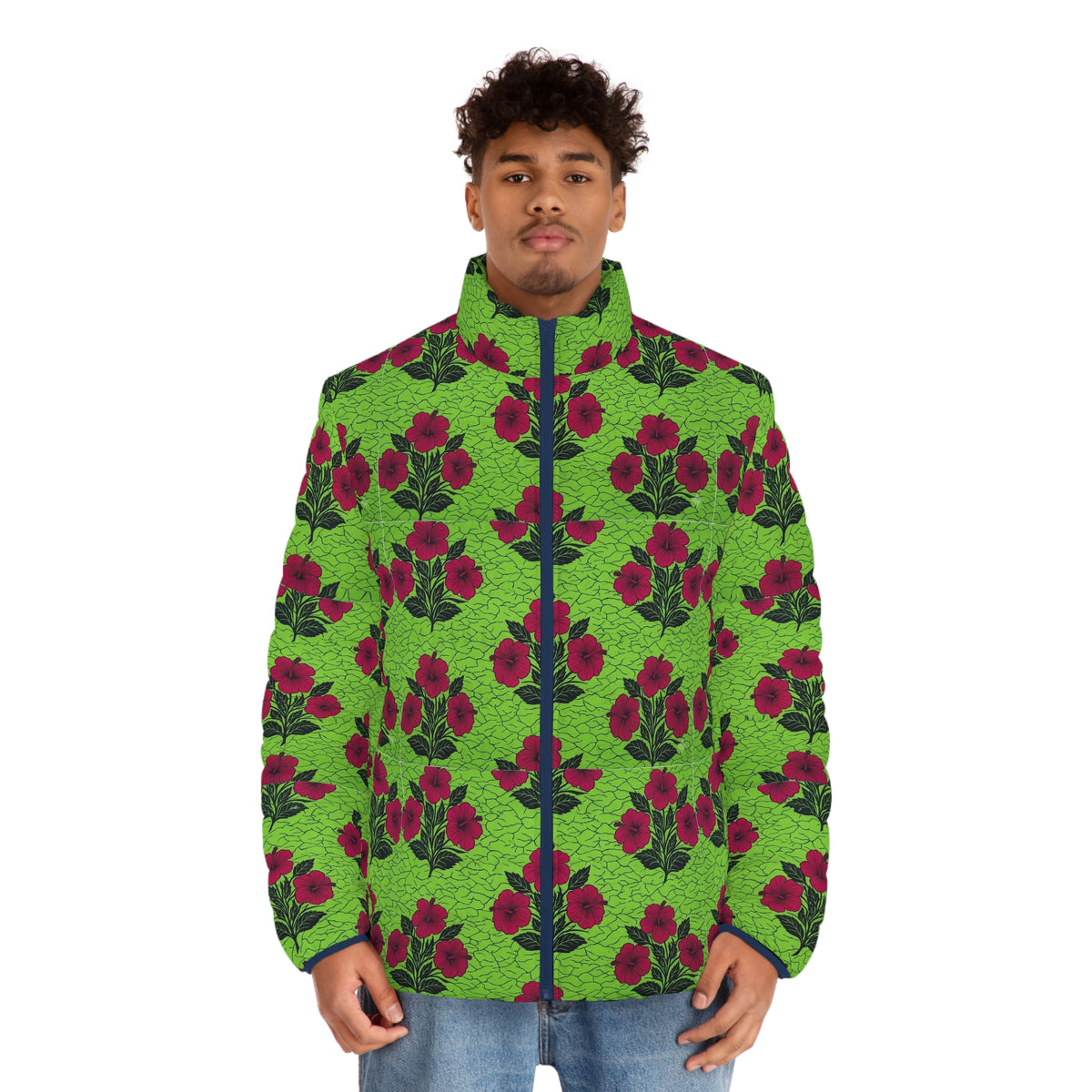 Men's Puffer Jacket (AOP)