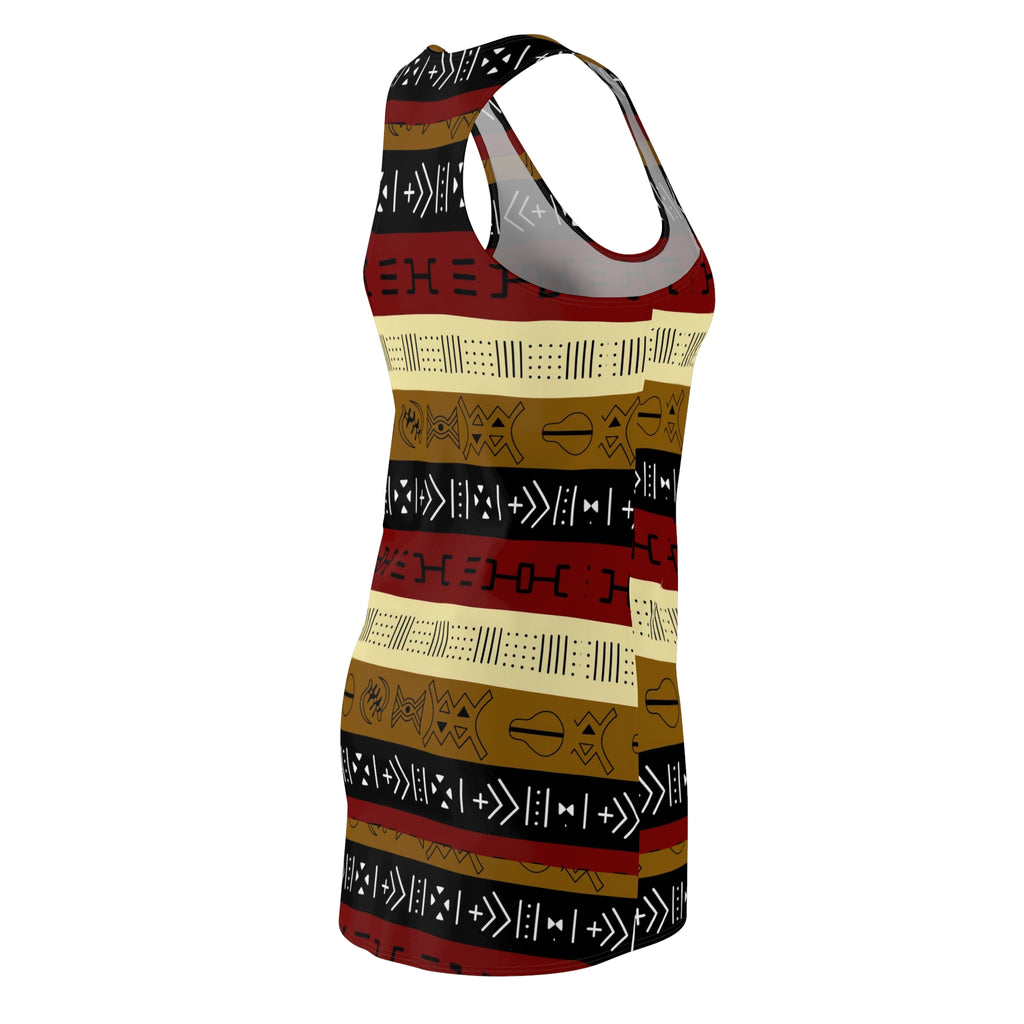 Women's Cut & Sew Racerback Dress (AOP)