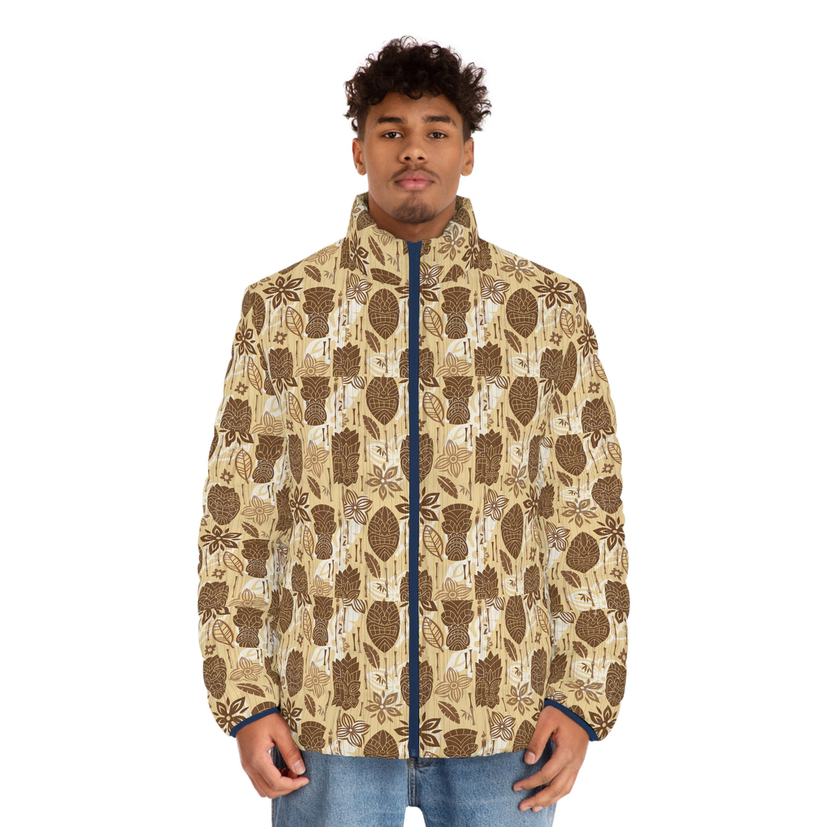 Men's Puffer Jacket (AOP)