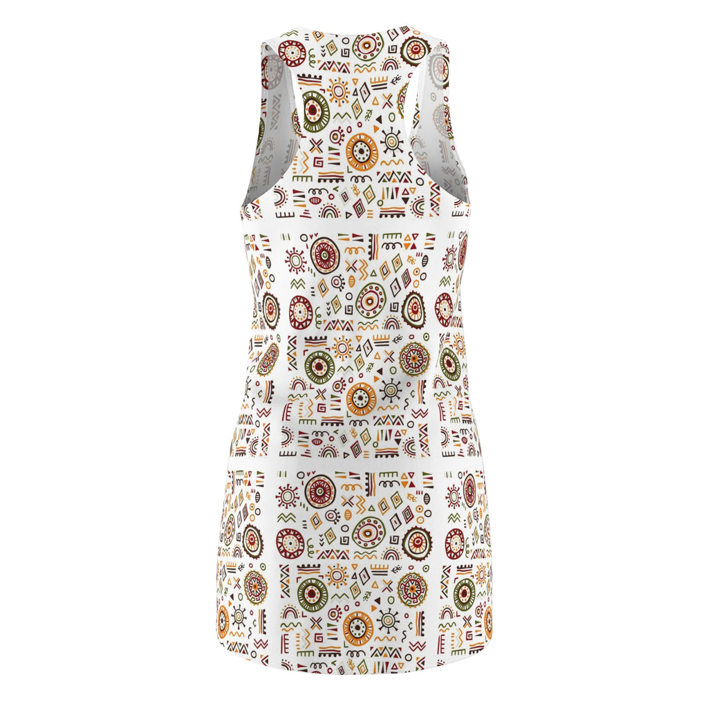 Women's Cut & Sew Racerback Dress (AOP)