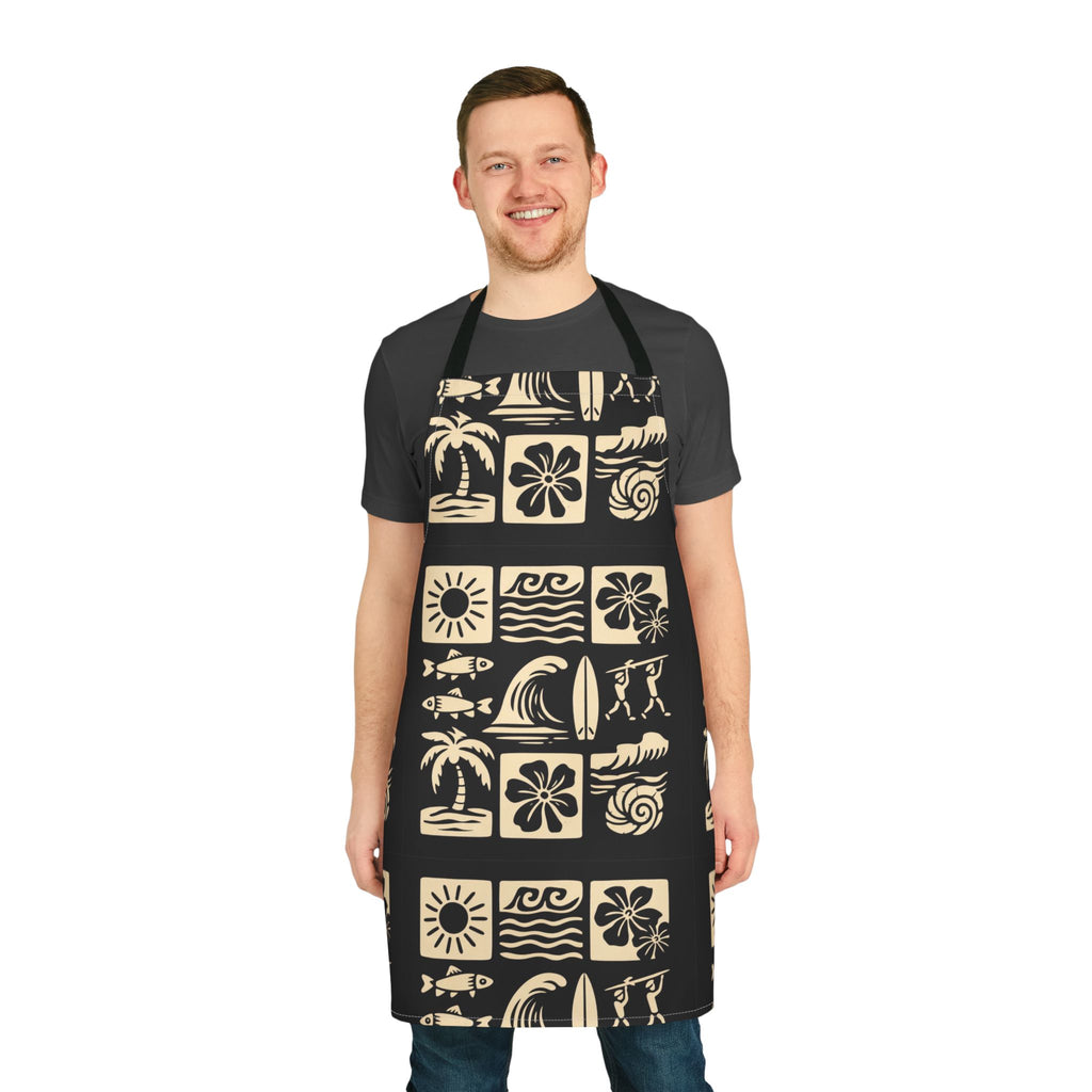 Apron, 5-Color Straps (AOP)