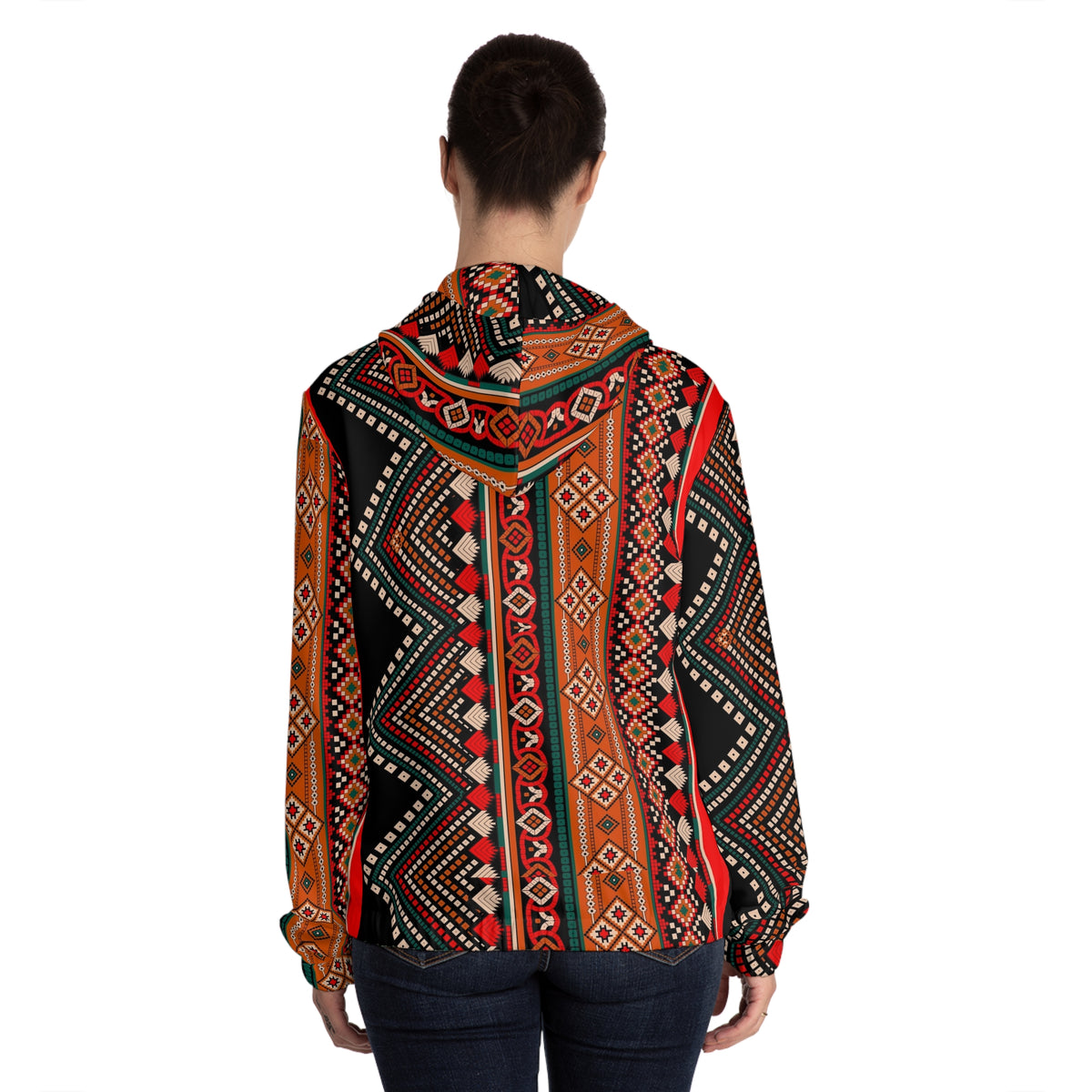 Women’s Full-Zip Hoodie (AOP)