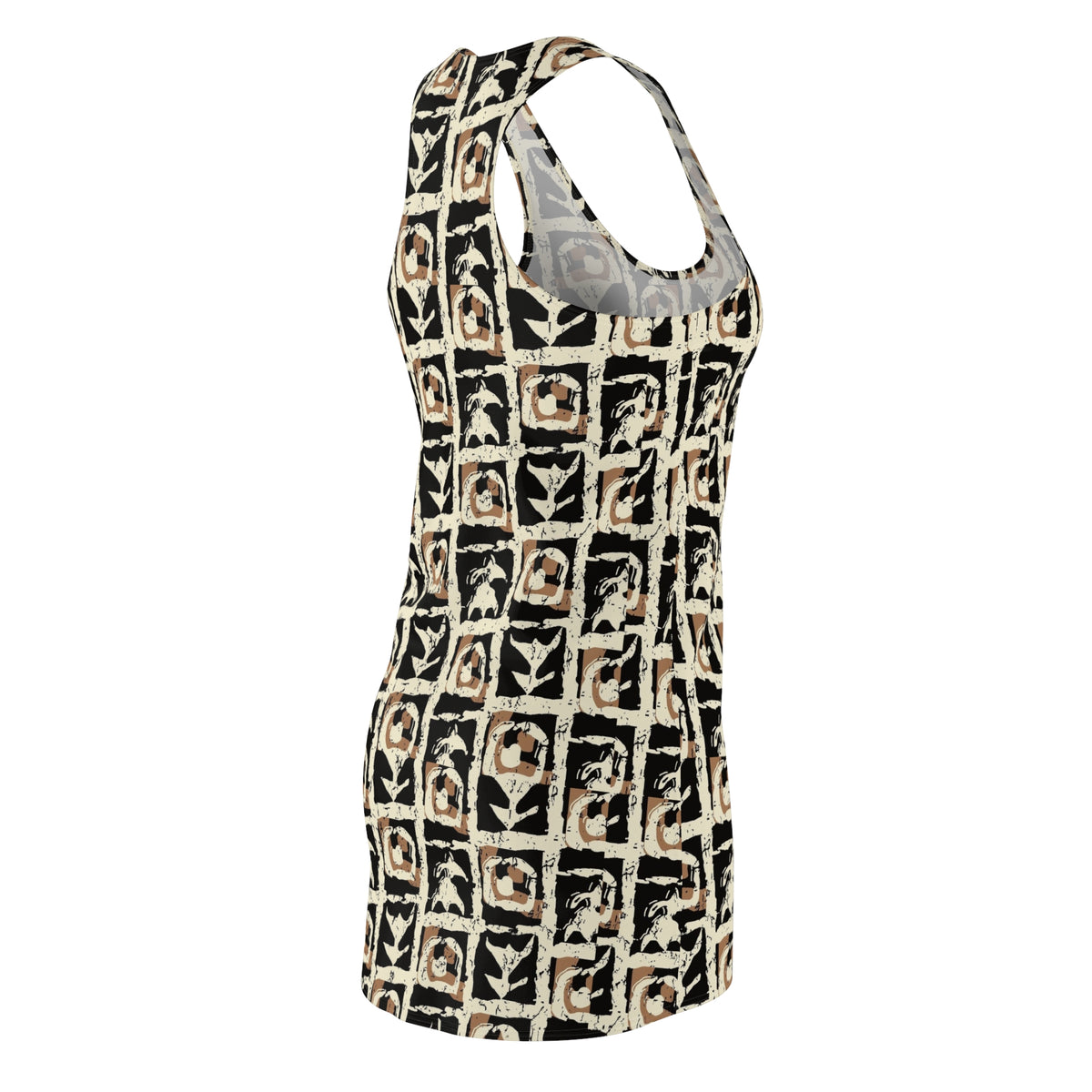 Women's Cut & Sew Racerback Dress (AOP)