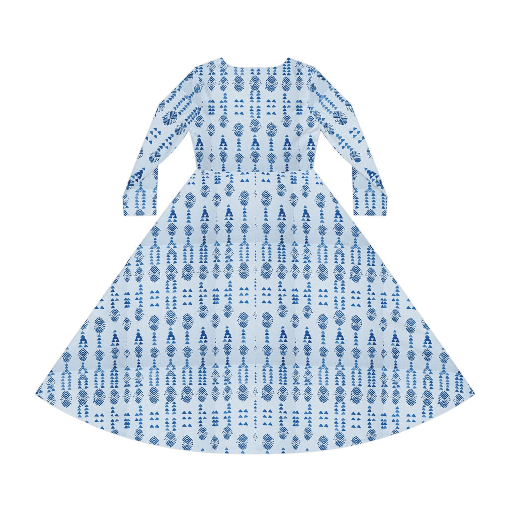 Women's Long Sleeve Dance Dress (AOP)