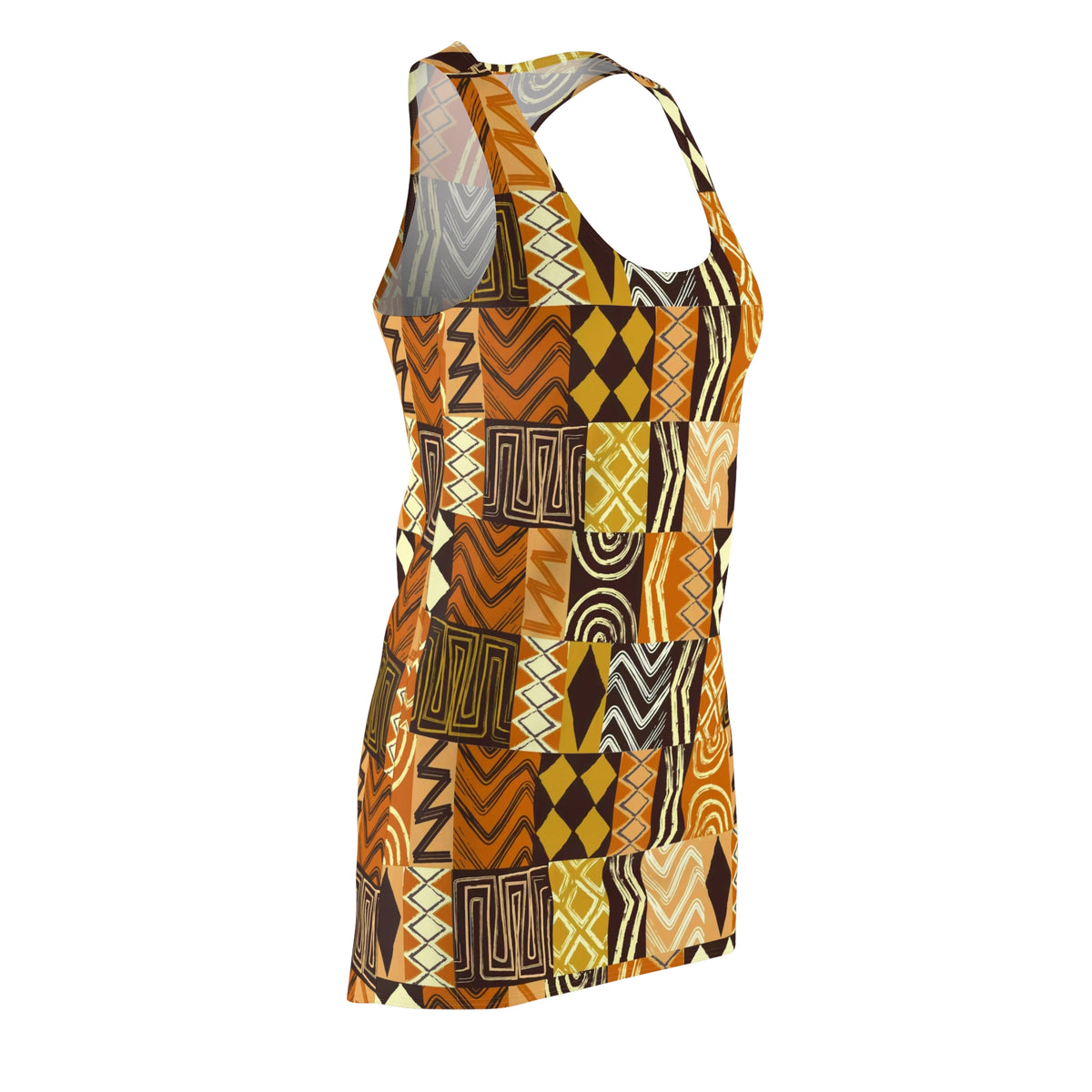 Women's Cut & Sew Racerback Dress (AOP)